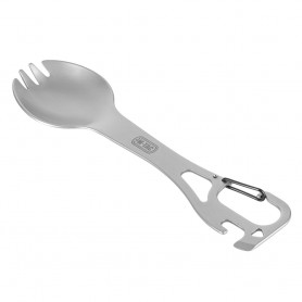 M-Tac Spork Cutlery set with a Carabiner