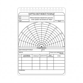 M-TAC/Ecopybook taktinė ugnies kortelė NATO (5 vnt.)