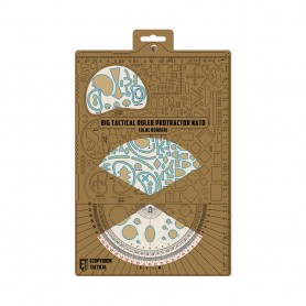 M-Tac taktinė liniuotė/matuoklis Ecopybook NATO 315 × 208 mm (BLUE EDGE)