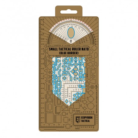 Small Tactical Ruler NATO (Blue)