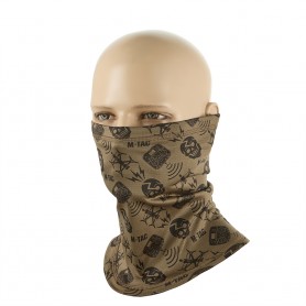 Scarf Tube Microfleece Drone Pattern